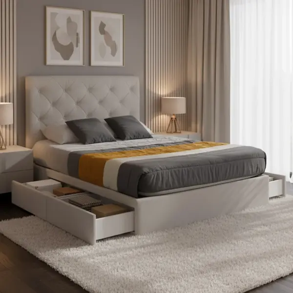 Cama c/Gavetas Basileia