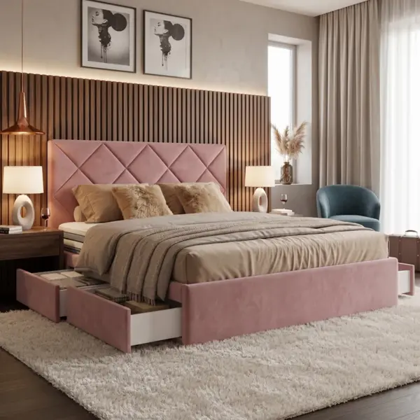 Cama c/Gavetas Montecarlo