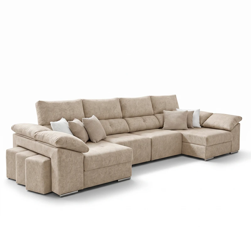 Sofá Chaise Long Dupla Santa Maria - Image 3